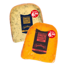 Cheese bandits borrelkaas